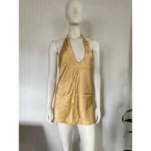 Victoria's Secret Gold Chemise